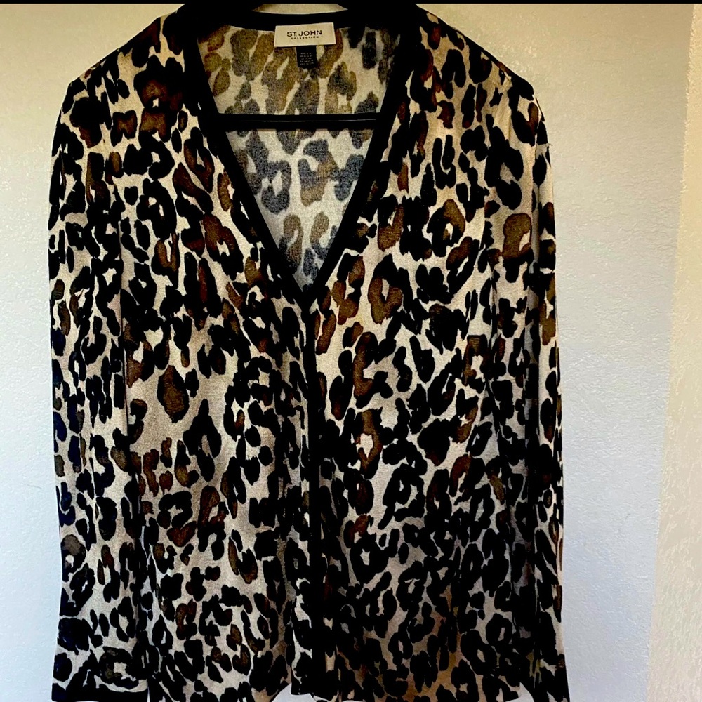 St John Collection Women’s Button Cardigan